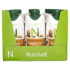 Nutrilett VLCD Shake, Cocoa &amp; Oat, 12-pak