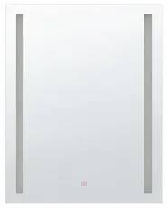 LED-badeværelsesspejl MARTINET 60 cm 80 cm Sølv