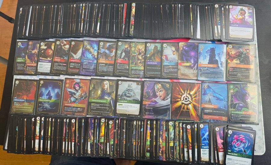 League of Legends cards Riftbound & Spiritforged