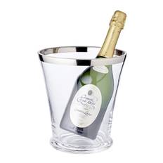 Eksklusiv vin- og champagnekøler REUBEN i mundblæst krystalglas