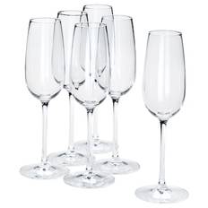 IKEA - STORSINT champagneglas, klart glas, 22 cl