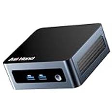 AskHand Mini PC AMD Ryzen 7 5800H(8C/16T, Up to 4.4GHz) 16GB DDR4-3200M RAM 512GB PCIe SSD, Mini Desktop Computer, Radeon Graphics 8Cores 2000MHz, WiFi-6, BT5.0, HDMI*2,USBC, Triple-Screen Display