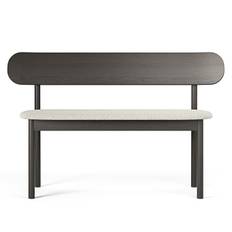 Decotique Elephant Bänk Smoked Oak / White Boucle - Bänkar Ek Vit Bouclé - 13003142+13003145