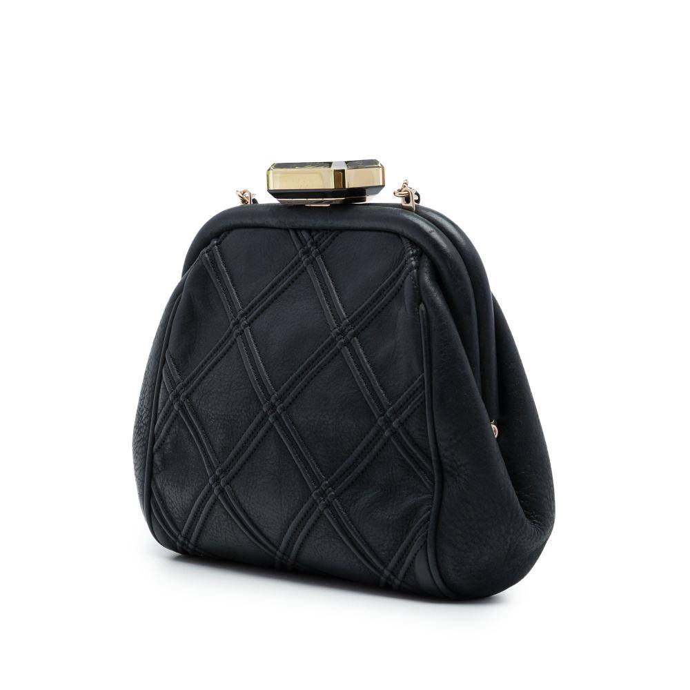 Chanel Vintage Clutch Stl. - Kuvertväskor Från Magasin - Black (L 15cm x W 15cm x D 7cm)