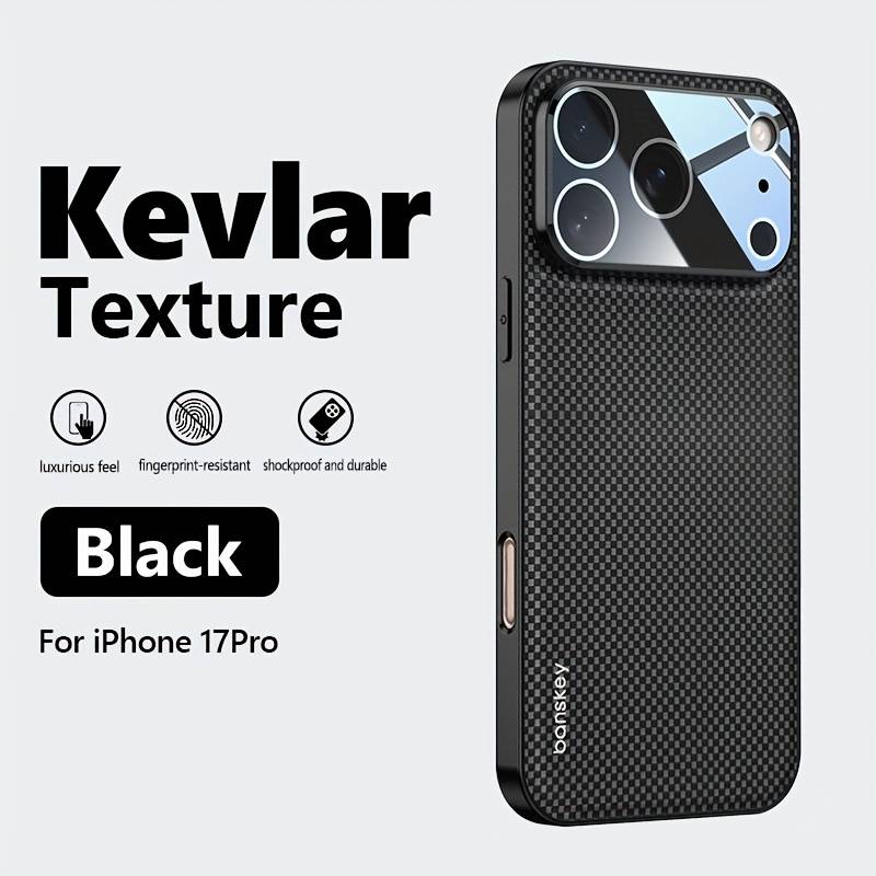 Phone Case - Suitable For 17 Pro Max Phone Case New Iphone 16 Feel 17 Air Faux Leather Phone Sleeve 14 Full Coverage Anti-drop 13 Built-in Lens Film 15 Pro Easy 17 Plaid Men Women Protective Cover