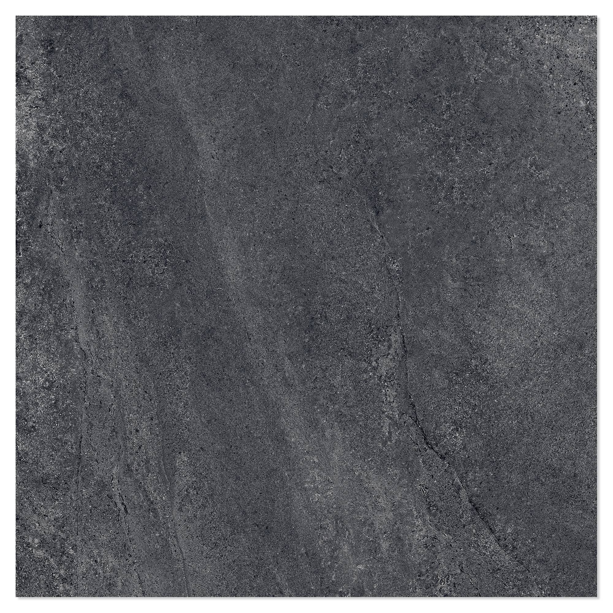 Sant’Agostino Klinker Bergstone Black Matt-Struktur 3D 90x90 cm