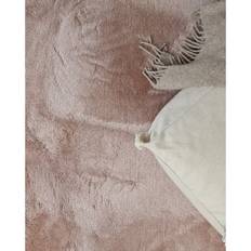 Cozy dusty pink - maskinvävd matta 133 x 190 cm - Rosa (133 x 190 cm)