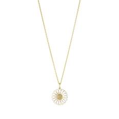 Georg Jensen - Daisy Vit Halsband ⌀ 18 mm Guld