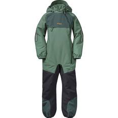 Bergans Kid's Lilletind Insulated Coverall Dark Jade Green/Duke Green/Dark Shadow Grey, 98