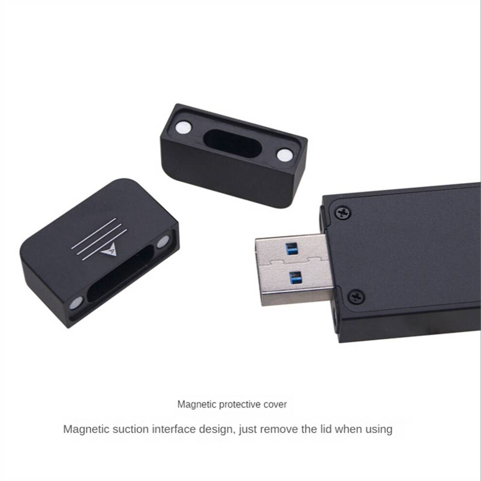 M.2 SSD-Enclosure USB 3.1 Type C Hard Disk Enclosure External Hard Drive Enclosure Case for 2230 2242 for Windows /Linux