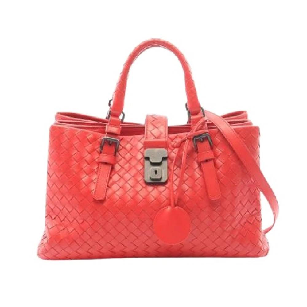 Bottega Veneta Vintage Pre-owned Laeder hndtasker - Vintage - Dame - Rød - ONE SIZE -