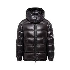 Moncler women Maire Hooded Short Down Jacket Black - 0