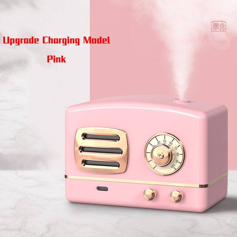 Retro luftfuktare - Uppgradera laddning Rosa