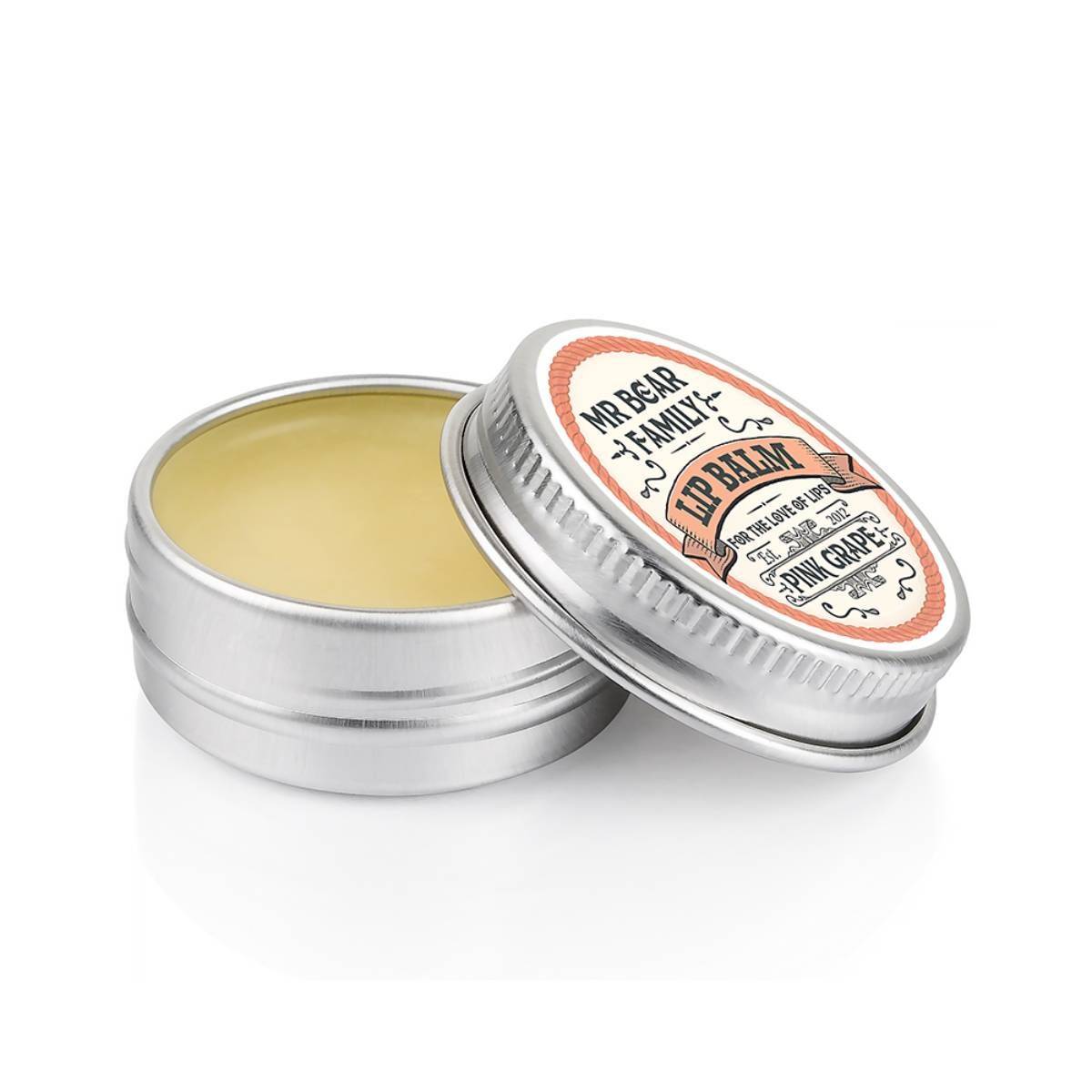 Mr Bear Family Lip Balm Pink Grape 15ml (15 ml)
