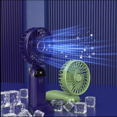 Kompakt håndholdt Ventilator - Hvid