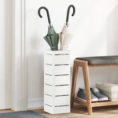 Paraplyställ Vitt Trä Standard Paraplyställ Modern