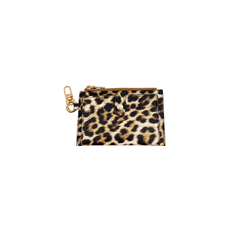 IN SUNNY MOOD CARD HOLDER COIN ZIP PURSE - LEO BROWN