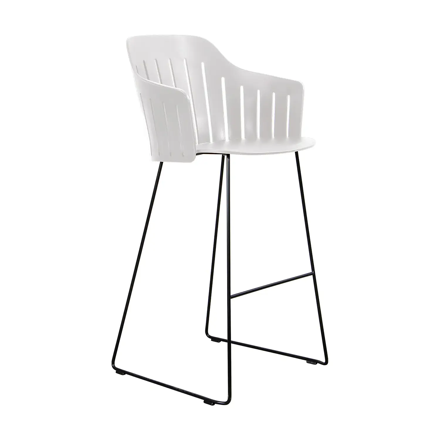 Choice barstol vit med medar (indoor) - Vit