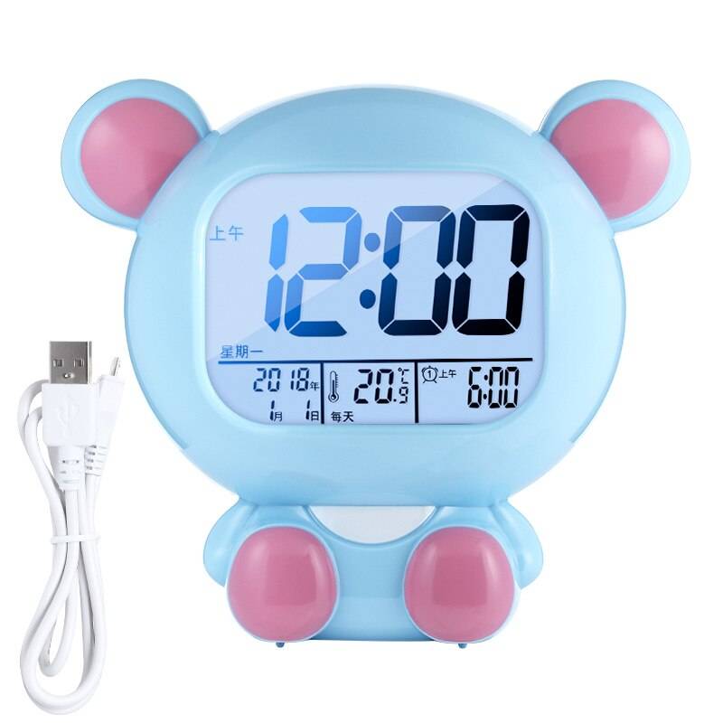 Digital LED Klocka Geometrisk - Stil 8