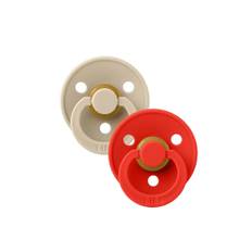 Sutter Colour fra BIBS - Vanilla / Candy Apple - 1