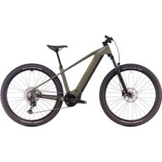 Reaction Hybrid Pro 600 Electric Hardtail Mountain Bike - Dusty Olive/Gold (2025)