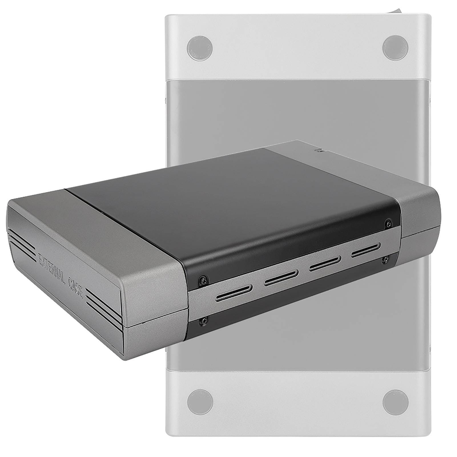 5,25 tums USB3.0 Extern Optisk Enhetslåda Hårddiskbox (Inkluderar inte hårddisk) EU Plug
