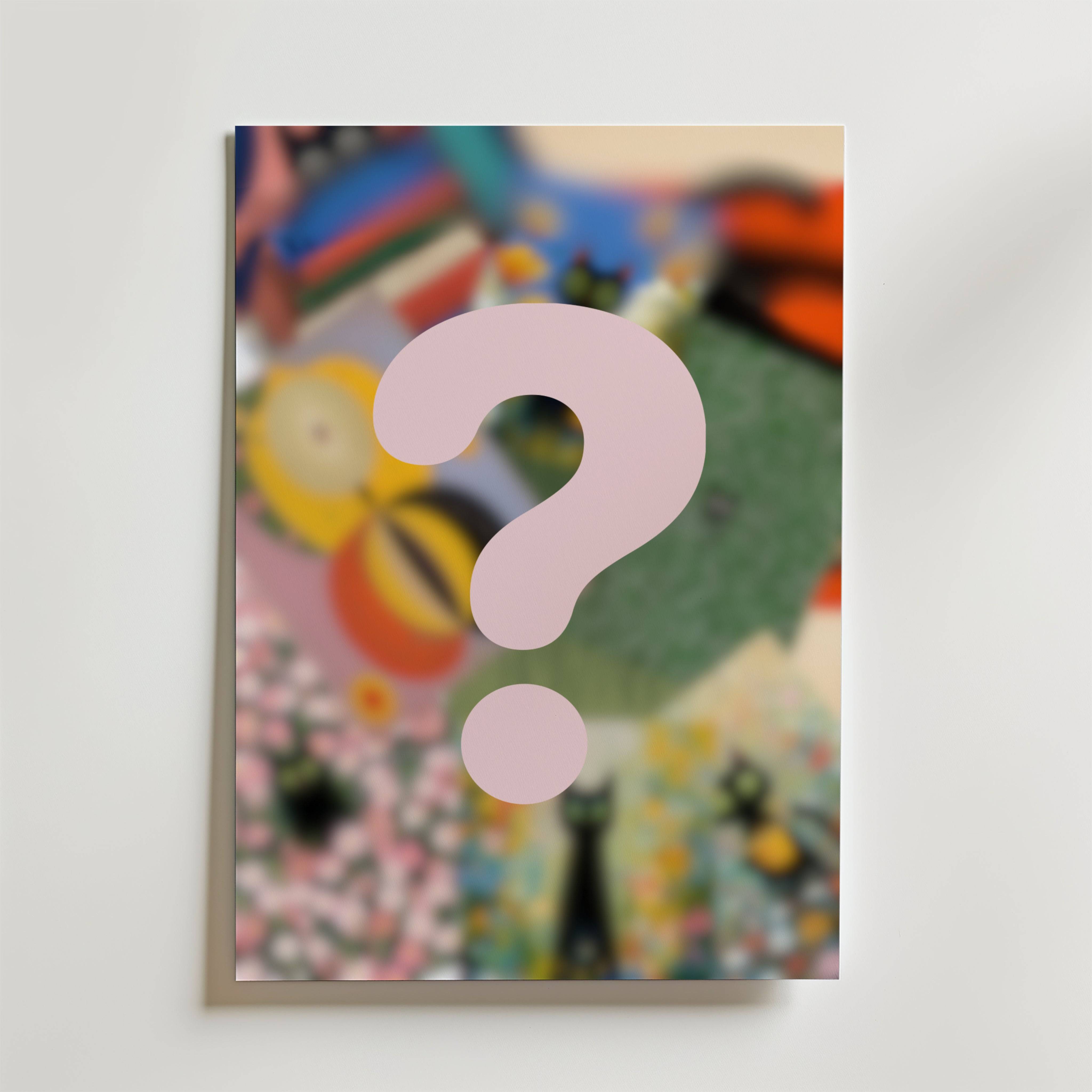 Mystery Poster - Exclusive Edition - Fine Art Poster 21x30 cm