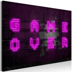 Lærredstryk Pink Neon (1 del)