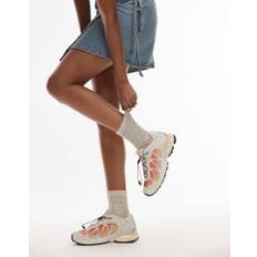 Salomon - XT-Whisper - Råhvide og orange sneakers