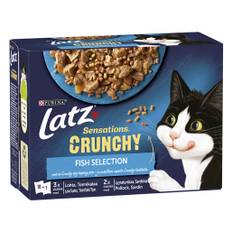 LATZ Sensations Crunchy Fisk 10x85 g