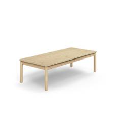 Bord DECIBEL, 1800x800x530 mm, ljuddämpande linoleum, björk/beige