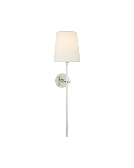 Bryant Large Tail Sconce Nickel