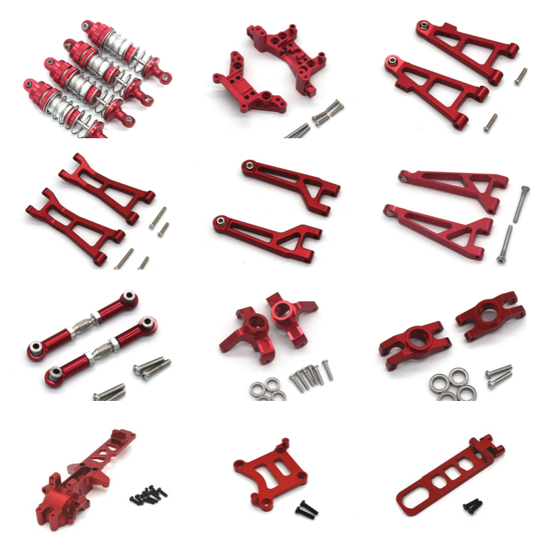 Metal Upgrade Accessories Collection MJX16208 16209 16210 H16V3 RC 1/16 Remote Control Car Parts