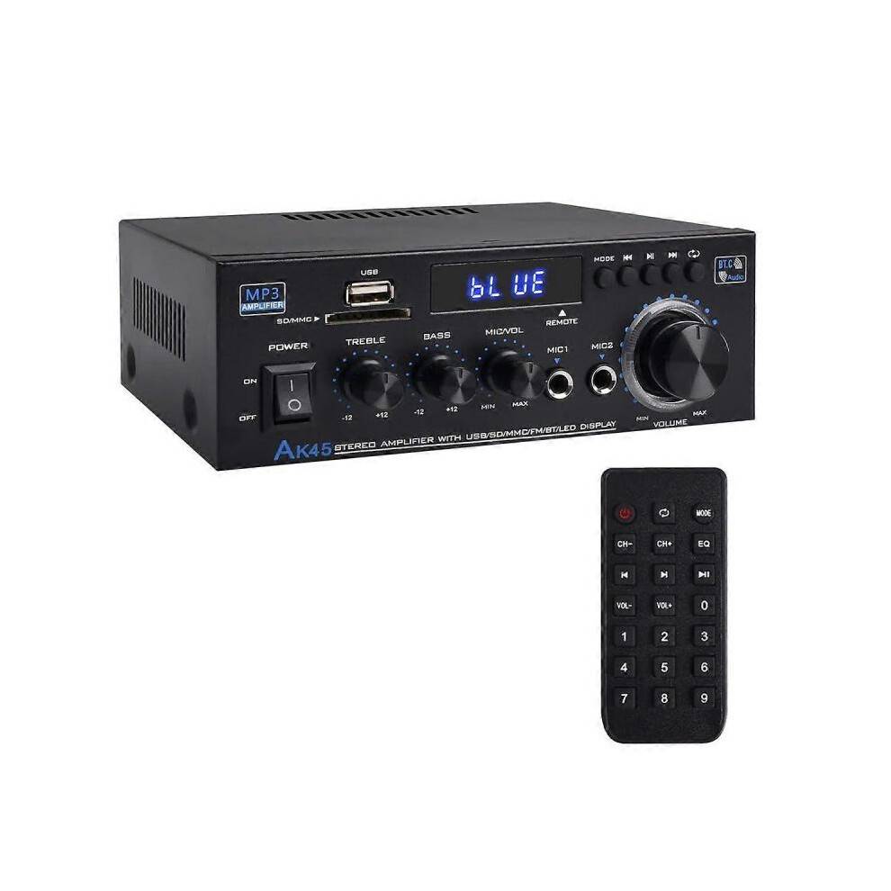 Stereo Audio Amplifier Receiver,Bluetooth 5.0 Sound Speaker,Amplifier FM Radio,Home Theater Audio St
