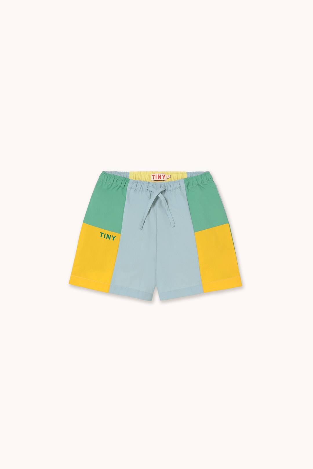 Tinycottons Color Block Shorts Multicolor Multicolor 3 Y Blå 3 år Pojkar