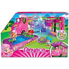 Pinypon Cool Caravan – Rolig leksak och tillbehör, set med 1 figur för pojkar och flickor från 4 till 8 år (Famosa 700015070)