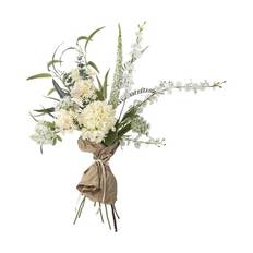 Bloomingville Kunstig Buket - Symphonie - Ø 30 x H 103 cm - Plastik - Hvid