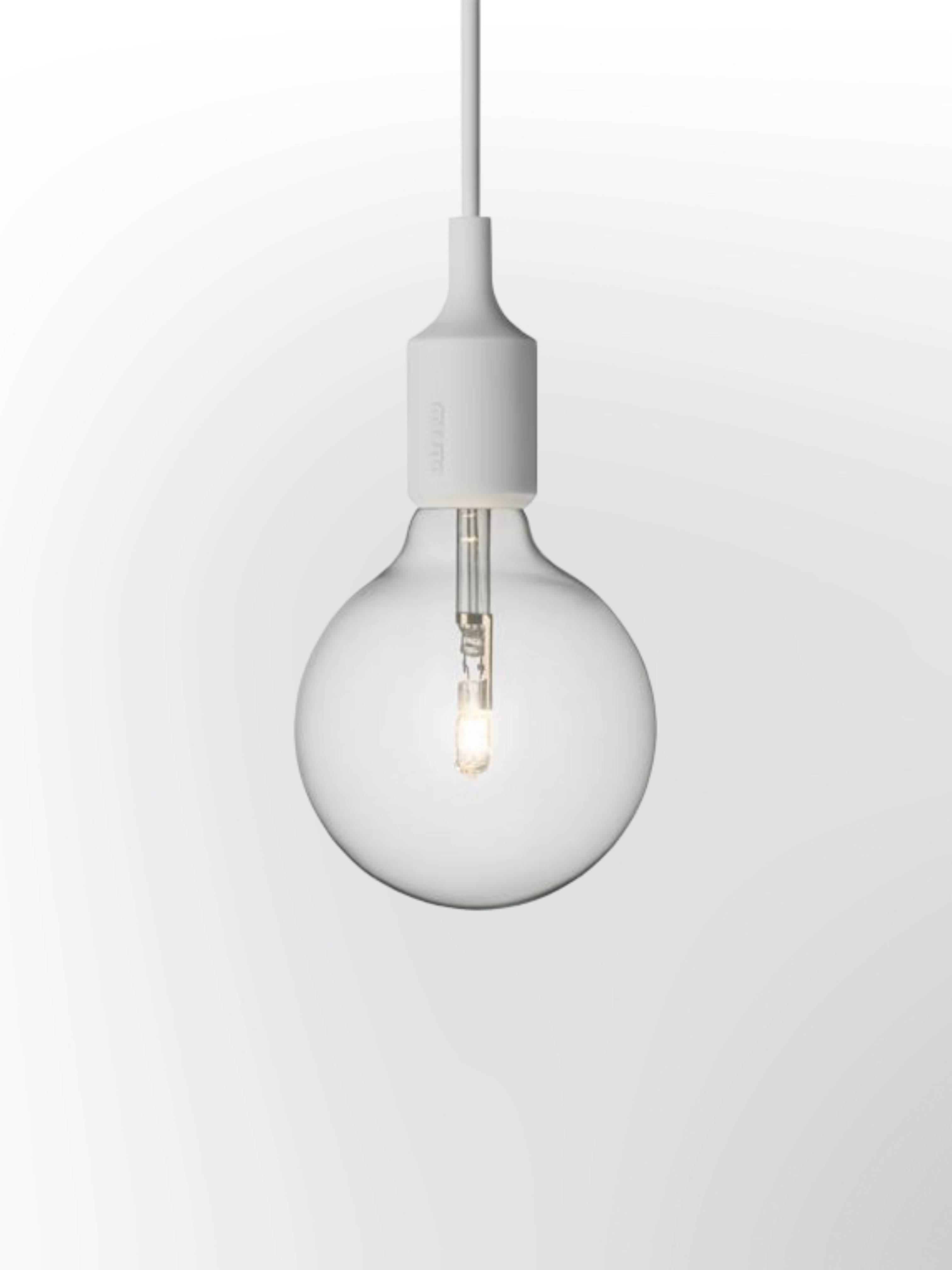 Muuto E27 Lampe – Grå H 23 cm
