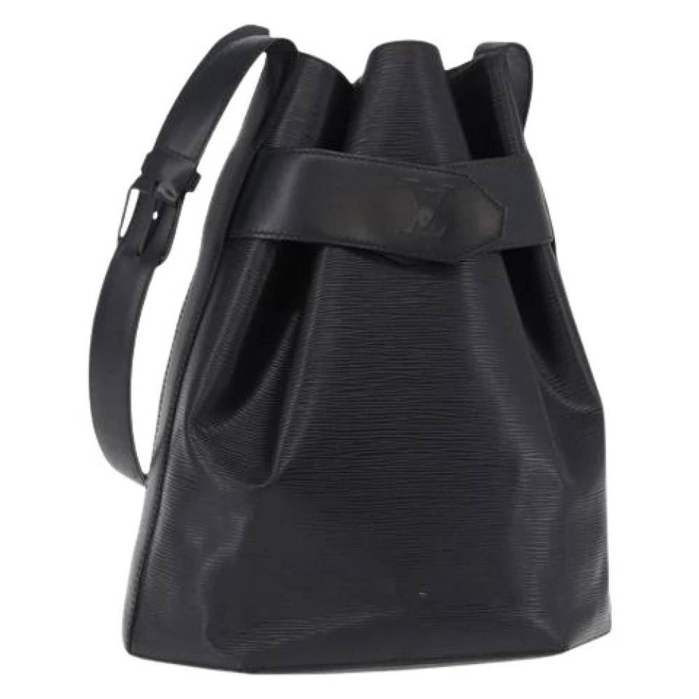 Louis Vuitton Vintage Pre-owned Bucket Bag - Vintage - Dame - Sort - ONE SIZE - Uld