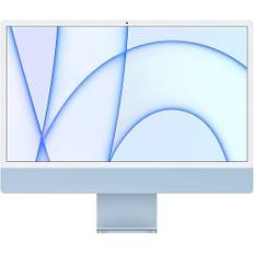 Apple iMac 2021 M1 | 24" | 8 GB | 1 TB SSD | 7-Core GPU | blå | kompatibelt tilbehør | DE