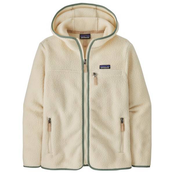 Patagonia Women's Retro Pile Hoody Fleecejacka Dam Storlek XXL Färg beige