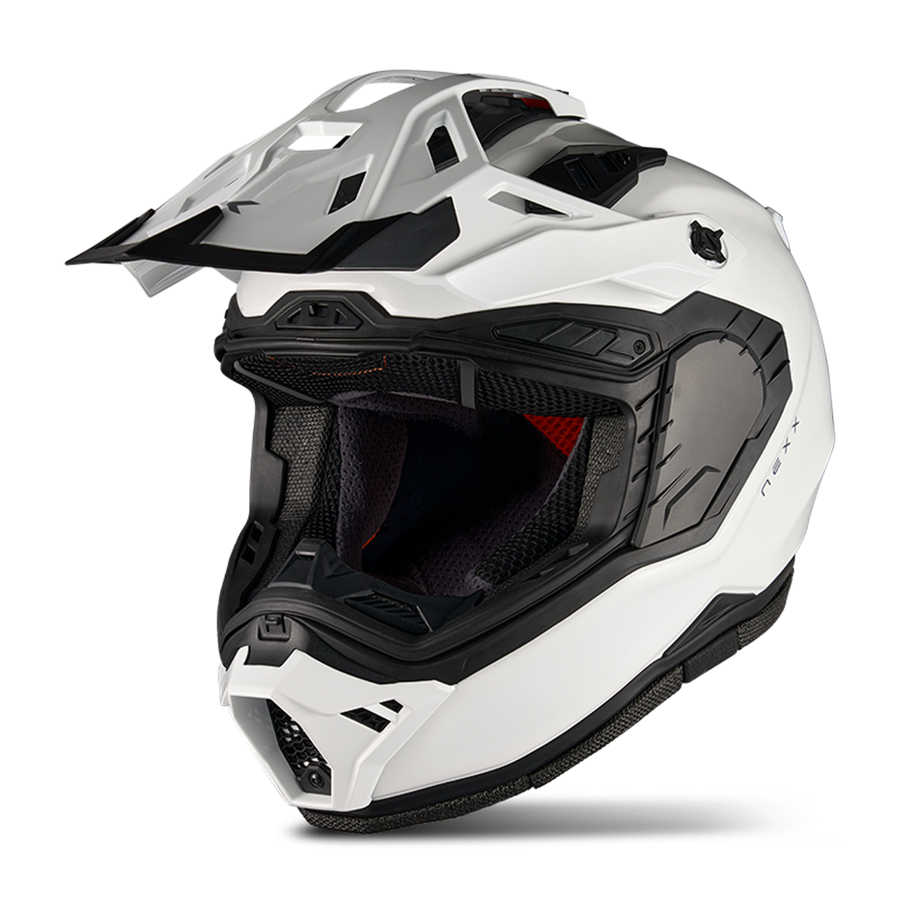 Nexx X.Rally Enfärgad Adventurehjälm Vit3XL