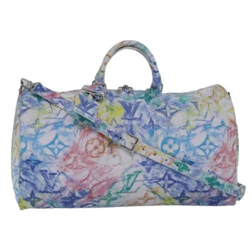 Louis Vuitton Vintage - Pre-owned Canvas Weekend Bag Vintage - Dam - ONE Size -