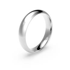 Förlovningsring i platina 5mm, 52