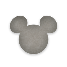 Disney Mickey Mouse glasunderlägg ljusgrå 4-pack Fyrklövern