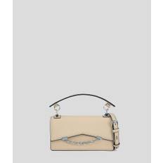 Karl Lagerfeld, K/seven Grainy Crossbody Bag, Woman, Trench Beige, Size: One size