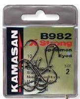 KAMASAN B982 - XSTRONG SPECIMED EYED (Storlek: 6)