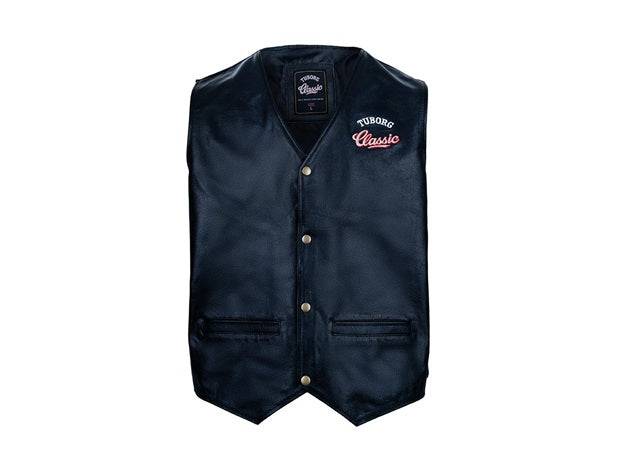 Tuborg Classic Lædervest - L