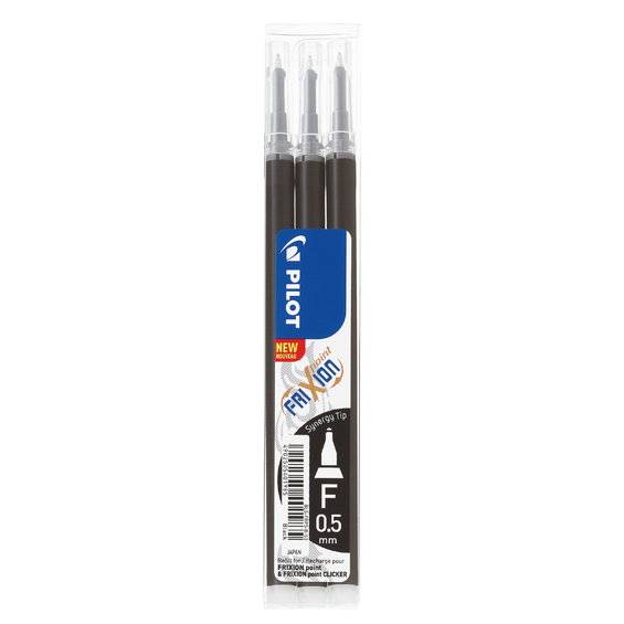 Frixion Click P refill 0.5 Sva - Svart