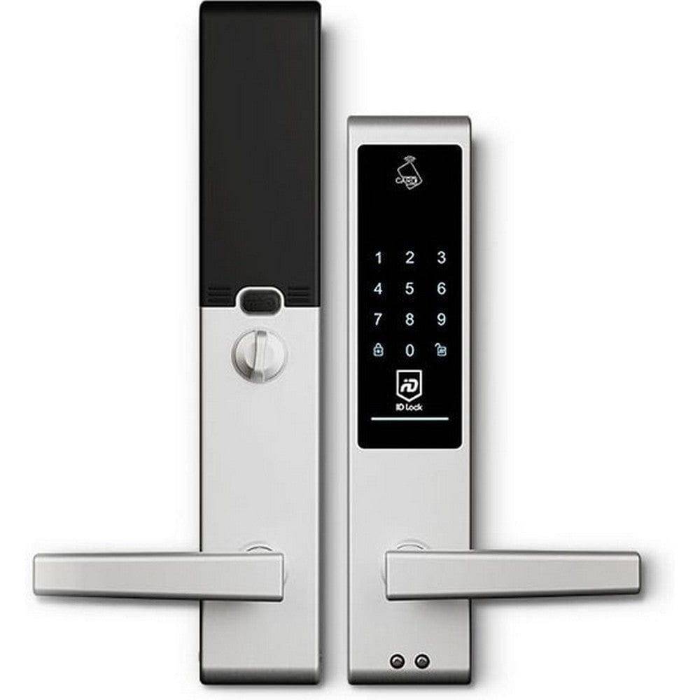 ID Lock Elektroniskt Dörrlås 202 Multi Fabriksmonterad - Silver